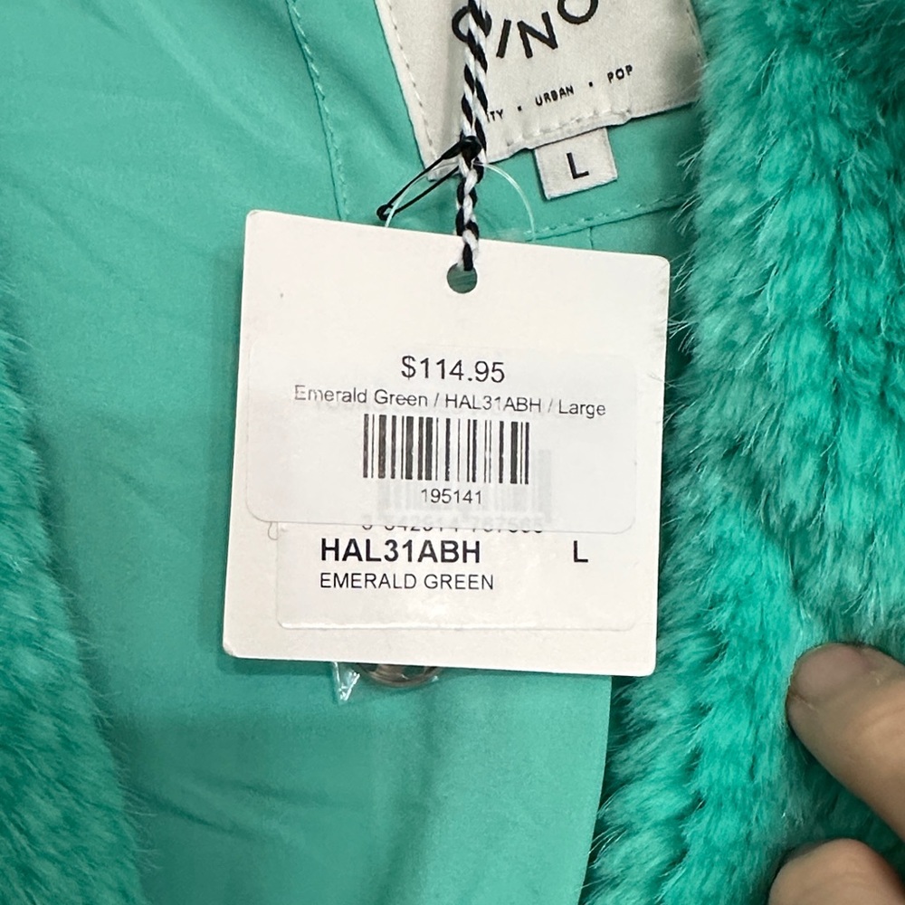 Chic Teal Teddy Jacket - image 4